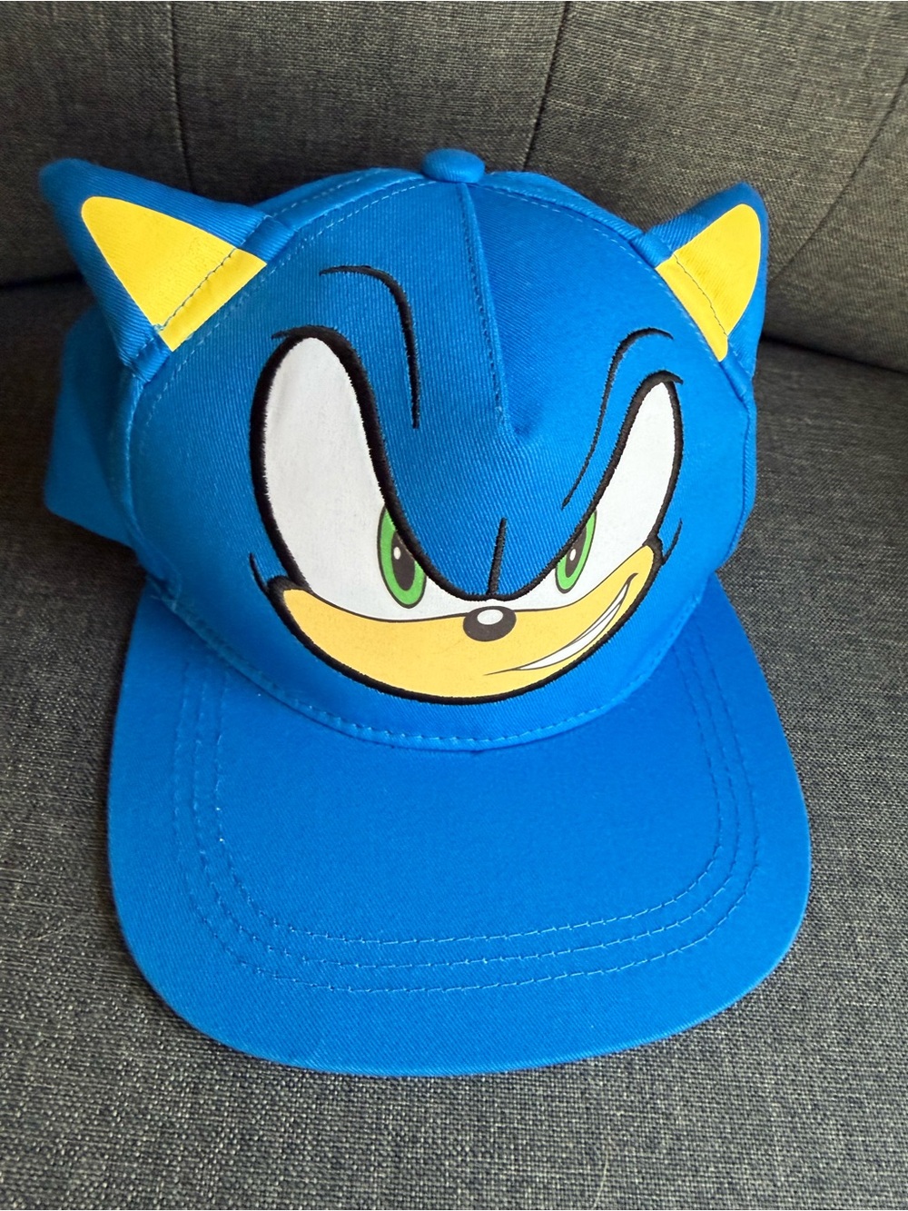 Sonic the Hedgehog Character Snapback Hat – Sega – NWT